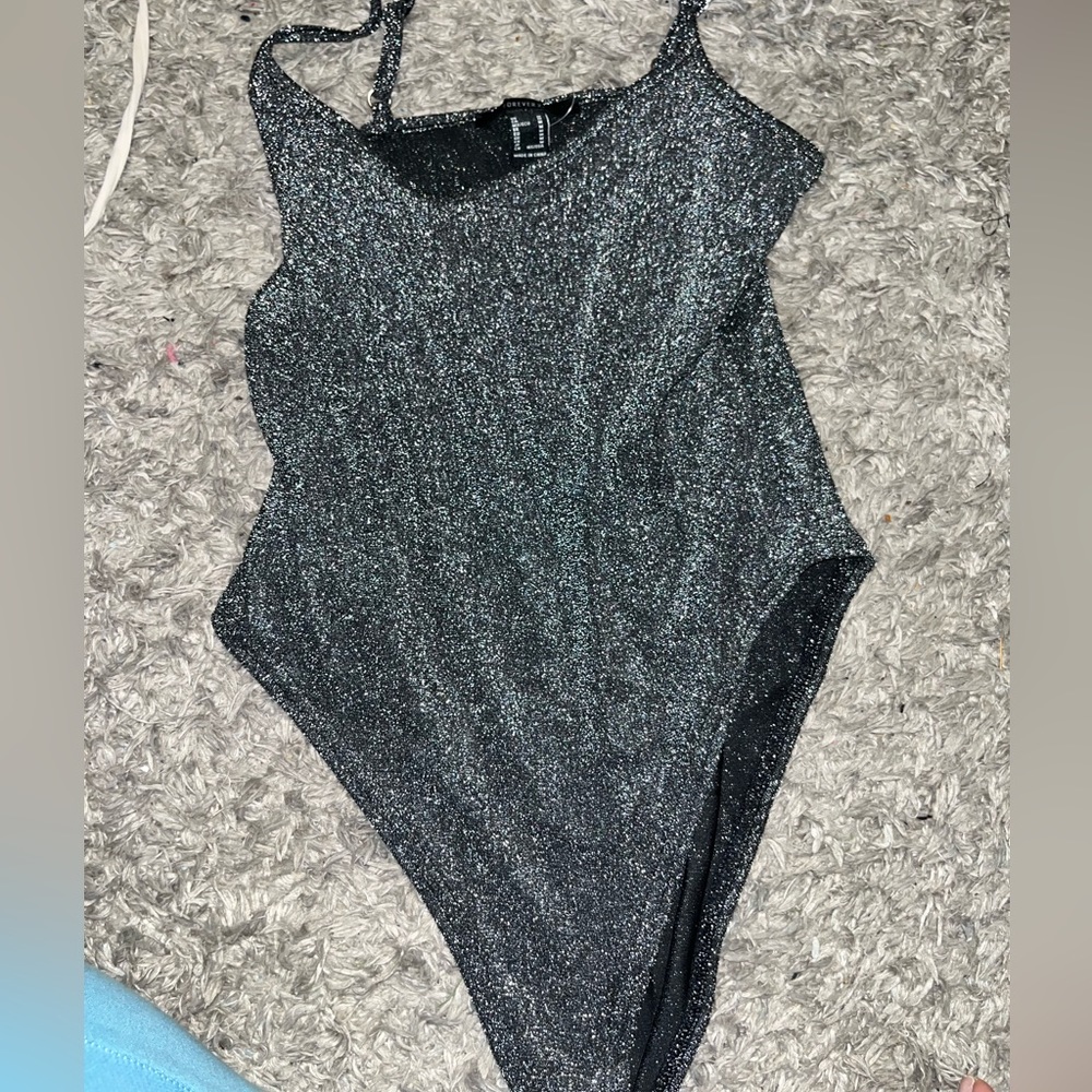 Glitter body suit